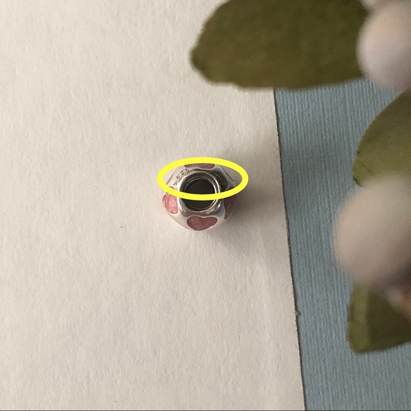💕3/$85 “I Love You Hearts” PANDORA 925 Pink Charm - Picture 6 of 14